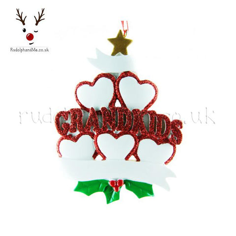 A Personalised Gift from Rudolphandme.co.uk for Five Hearts For Grandkids