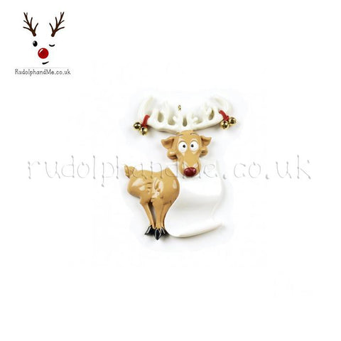 Rudolph With Bells- A Personalised Christmas Gift from Rudolphandme.co.uk
