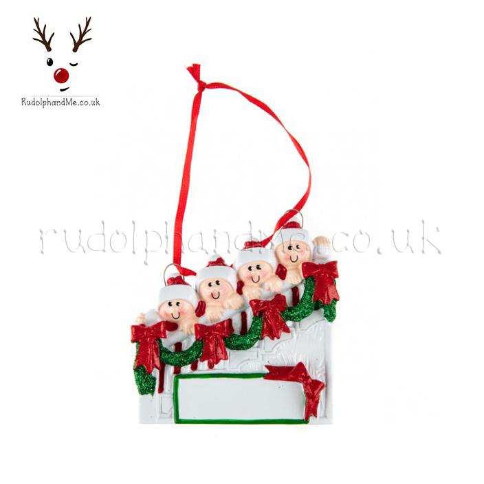 Christmas Staircase/ 4 – Personalised Christmas Tree Ornament