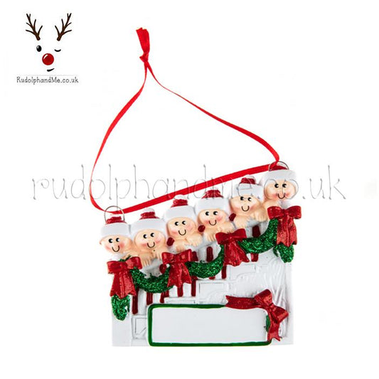 Christmas Staircase/ 6 – Personalised Christmas Tree Ornament