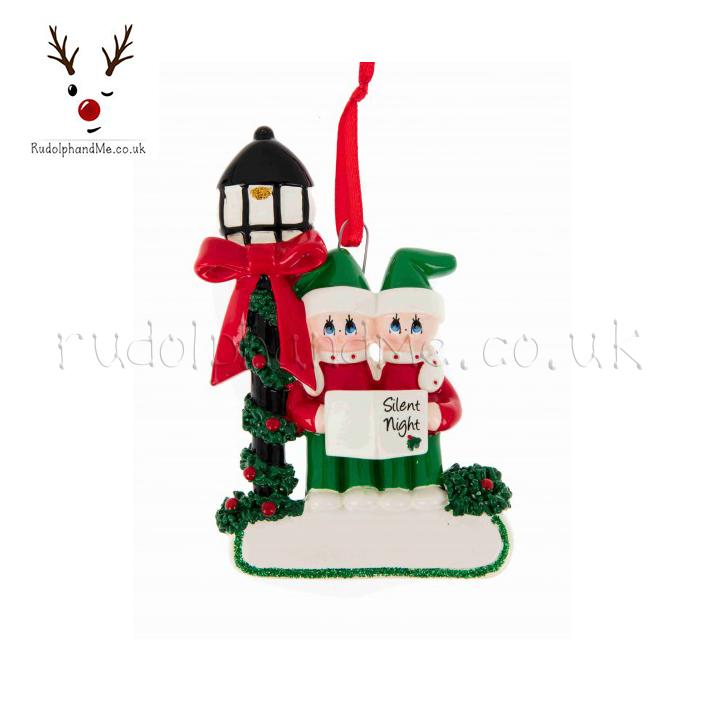 Caroler Family-2 – Personalised Christmas Tree Ornament