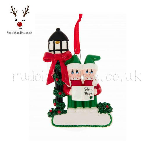 Caroler Family-2 – Personalised Christmas Tree Ornament