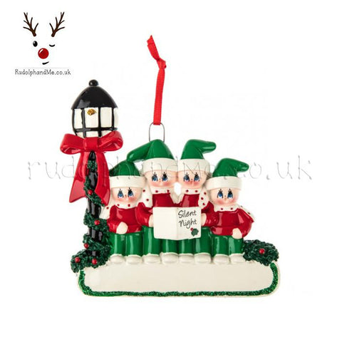 A Personalised Gift from Rudolphandme.co.uk for Caroler Family-4