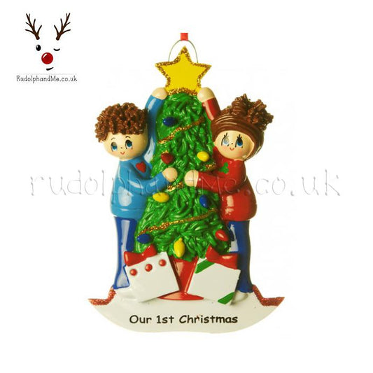 Deck The Tree – Personalised Christmas Tree Ornament
