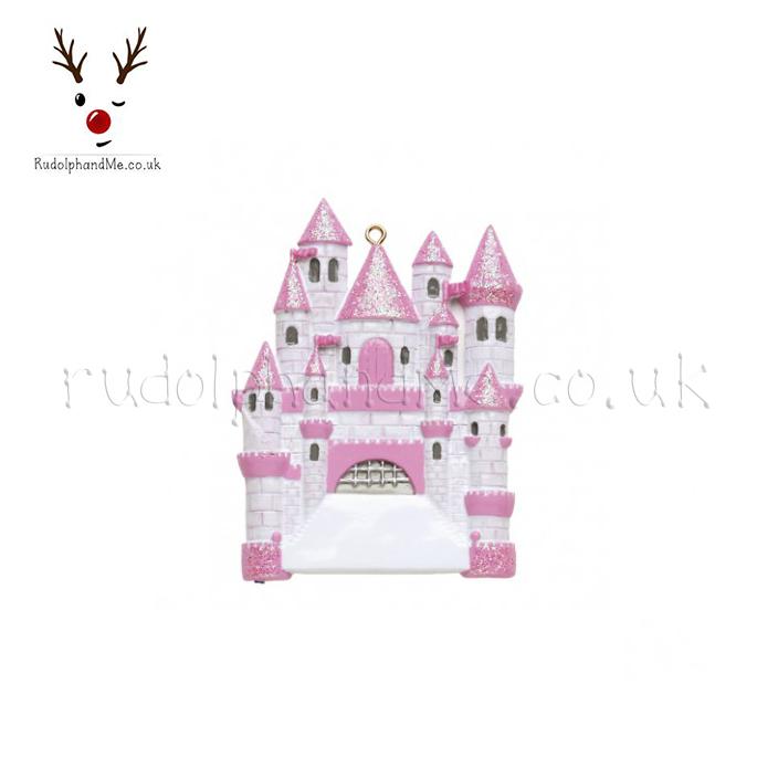 Castle – Personalised Christmas Tree Ornament