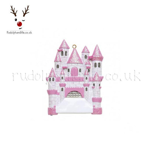 Castle – Personalised Christmas Tree Ornament