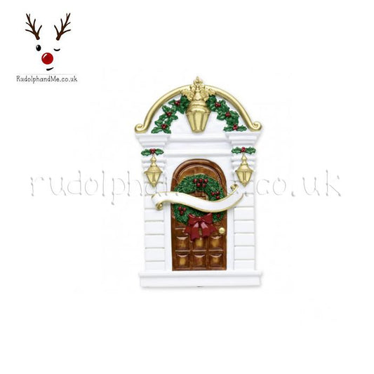 Holly Door – Personalised Christmas Tree Ornament