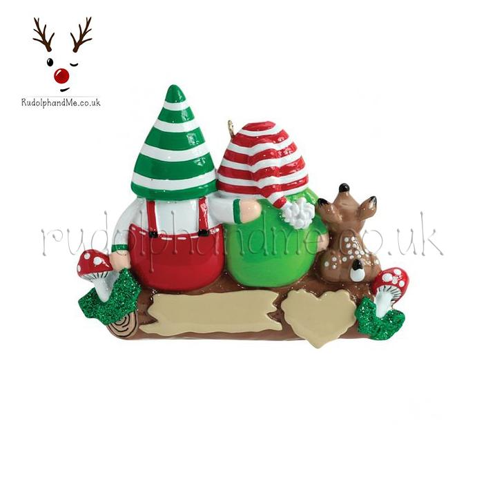 Idle Elves- 2 – Personalised Christmas Tree Ornament