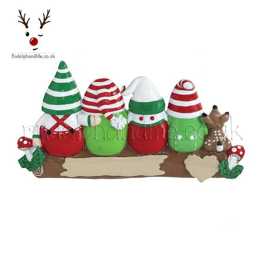 Idle Elves- 4 – Personalised Christmas Tree Ornament