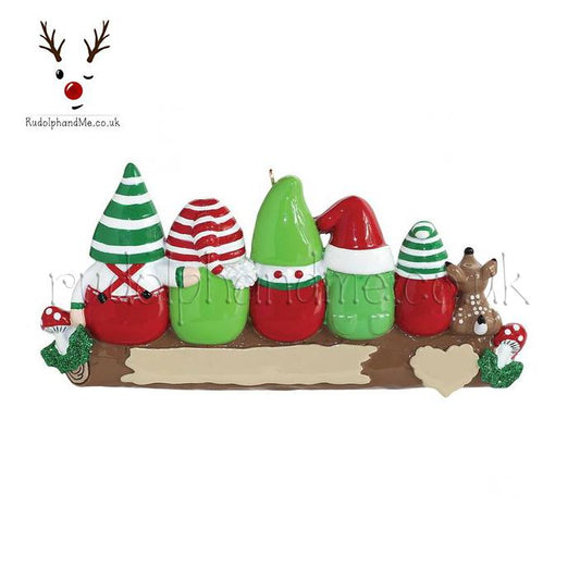 Idle Elves- 5 – Personalised Christmas Tree Ornament