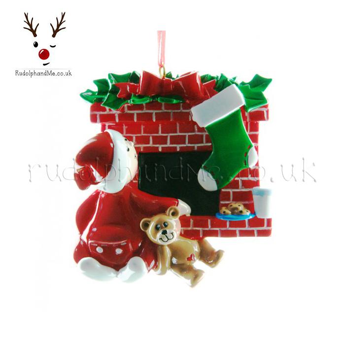 Waiting For Santa – Personalised Christmas Tree Ornament