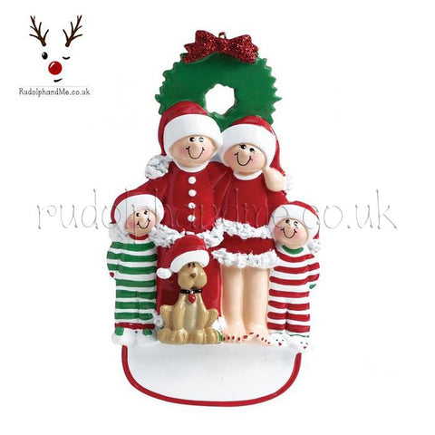 A Personalised Gift from Rudolphandme.co.uk for Christmas Eve Family With A Dog