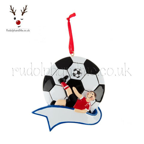 Personalized Soccer Jersey Christmas Ornaments