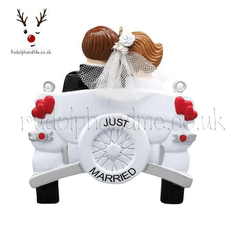 Vintage Wedding Car- A Personalised Christmas Gift from Rudolphandme.co.uk