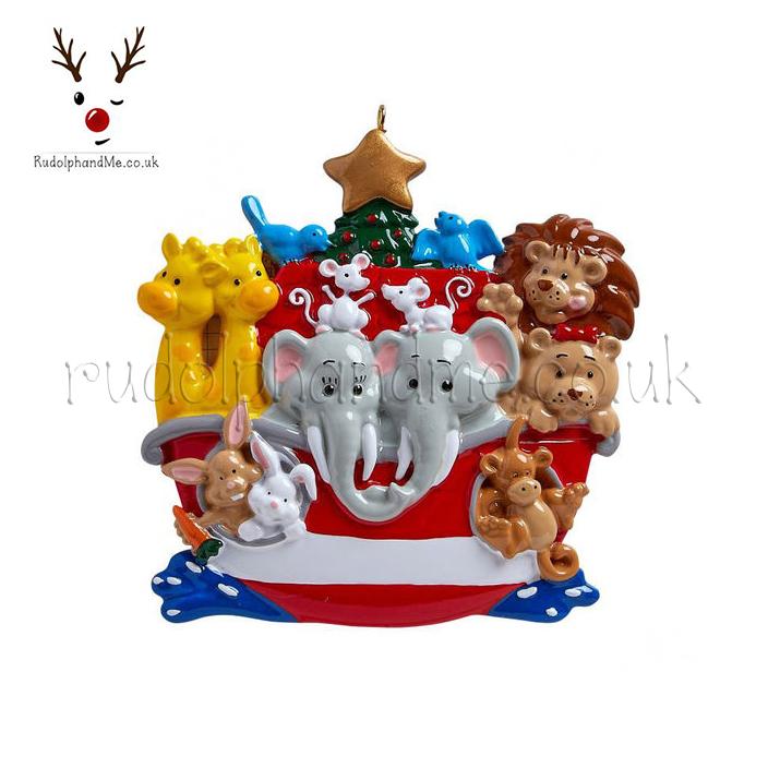 Noahs Ark – Personalised Christmas Tree Ornament