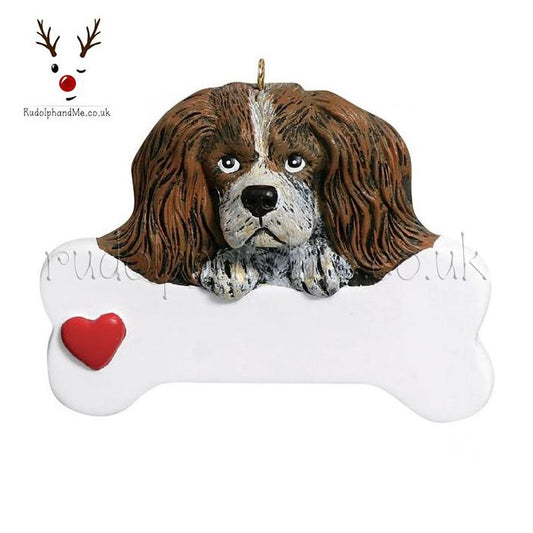 King Charles Spaniel – Personalised Christmas Tree Ornament