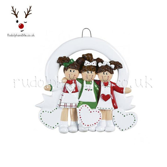 Friends-Sisters-3 – Personalised Christmas Tree Ornament