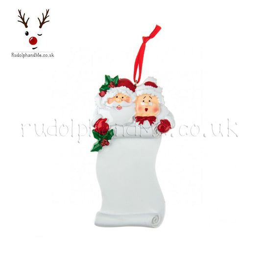 Grandparents – Personalised Christmas Tree Ornament