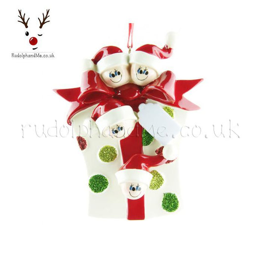 Glitter Gift-4 – Personalised Christmas Tree Ornament