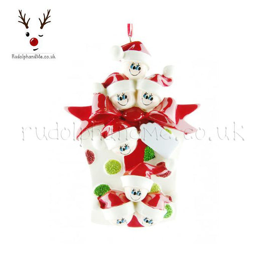 Glitter Gift-7 – Personalised Christmas Tree Ornament