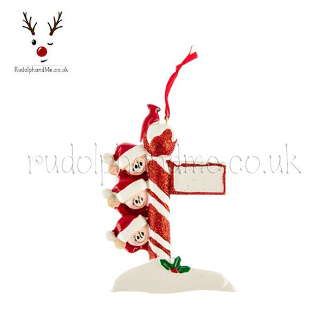 A Personalised Gift from Rudolphandme.co.uk for Street Post Family