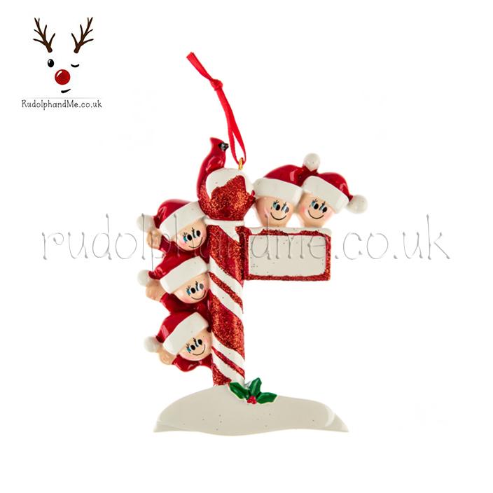 Street Post-5 – Personalised Christmas Tree Ornament