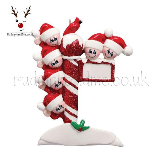 Street Post-6 – Personalised Christmas Tree Ornament