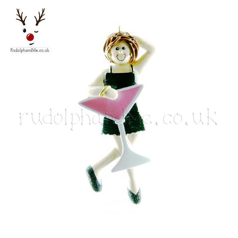 A Personalised Gift from Rudolphandme.co.uk for Lady And Large Glass